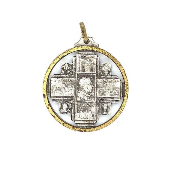 Vintage Anno Santo Roma Pendant - Picture 1 of 5
